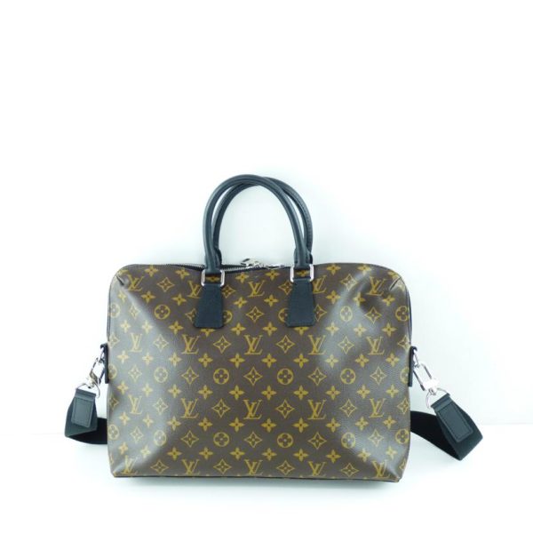 95715 2 Louis Vuitton Porte Document Jules Bag Monogram Macassar