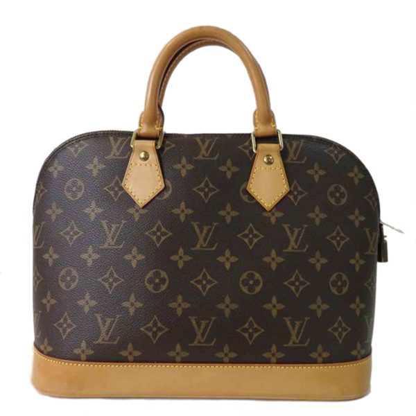 95727 1 Louis Vuitton Alma Monogram Bag Brown