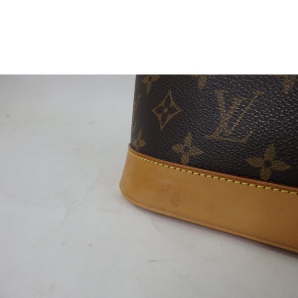 95727 7 Louis Vuitton Alma Monogram Bag Brown