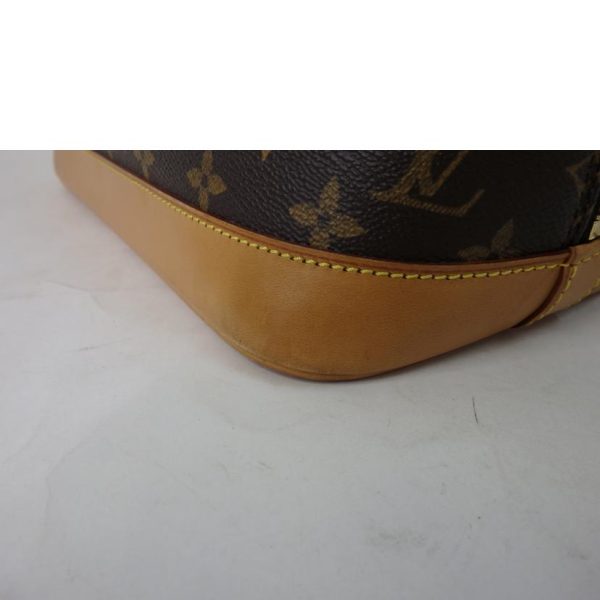 95727 8 Louis Vuitton Alma Monogram Bag Brown