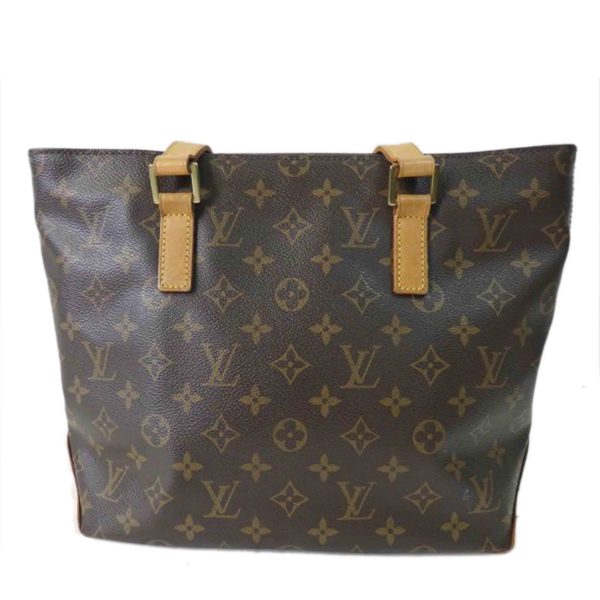 95734 1 Louis Vuitton Cavapiano Monogram Tote Bag Brown