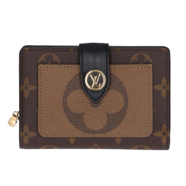 95764 1 Louis Vuitton Portefeuille Juliette Giant Reverse Wallet Brown