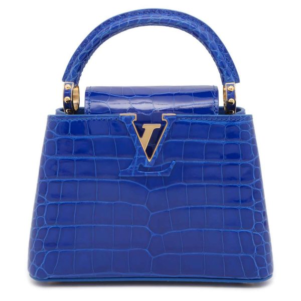 9583061 01 Louis Vuitton Capucines MINI Handbag Crocodile Brilliant