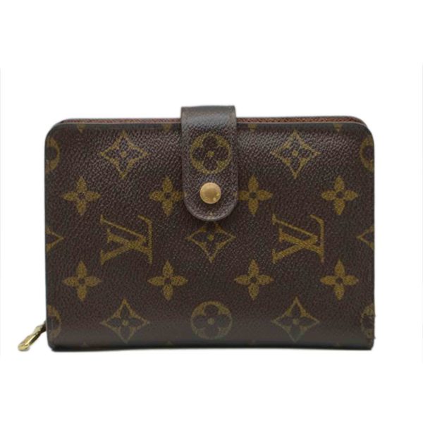 95848 1 Louis Vuitton Porte Monogram Wallet Brown