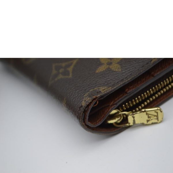 95848 11 Louis Vuitton Porte Monogram Wallet Brown