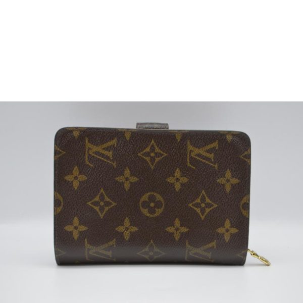 95848 2 Louis Vuitton Porte Monogram Wallet Brown