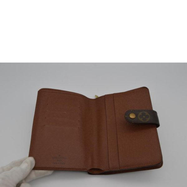 95848 4 Louis Vuitton Porte Monogram Wallet Brown