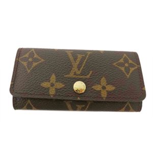 96007 2 Louis Vuitton Pallas Handbag Monogram Canvas Brown