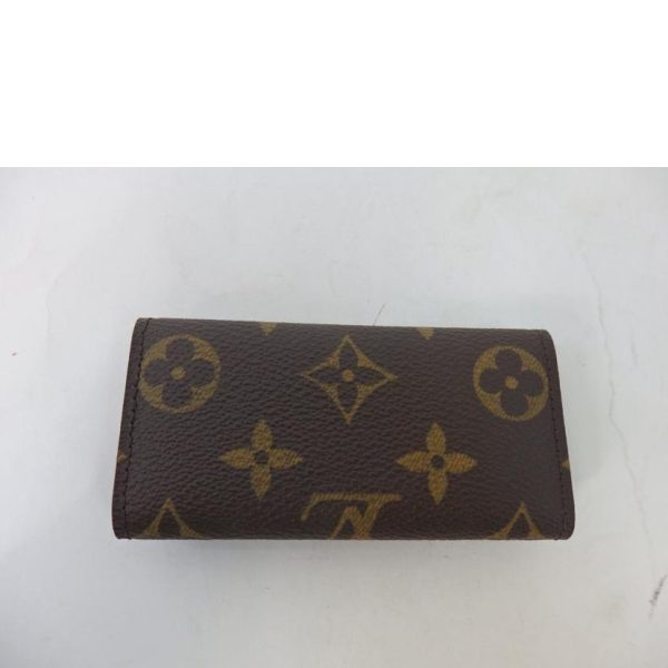 96007 3 Louis Vuitton Multicle Monogram Key Case Brown