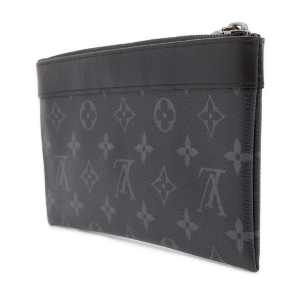 9603394 02 Louis Vuitton Pochette Discovery PM Monogram Eclipse Black