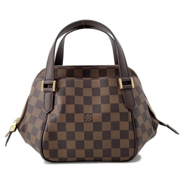 9605398 01 Louis Vuitton Damier Ebene Belem PM Handbag Brown