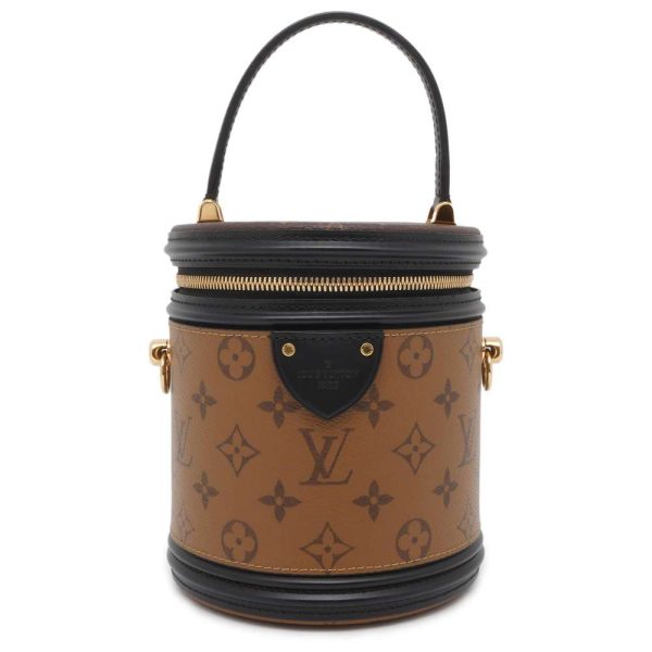 9605626 01 Louis Vuitton Monogram Reverse Cannes Vanity Bag Black