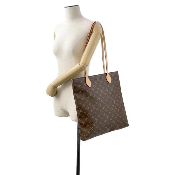 9605947 04 Louis Vuitton Monogram Carry It Tote Bag Brown