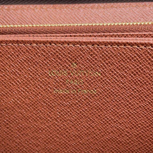 9606654 06 Louis Vuitton Monogram Zippy Wallet Brown