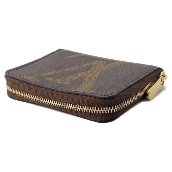 9606661 02 Louis Vuitton Monogram Zippy Coin Purse Brown