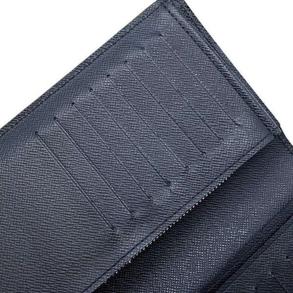 9606722 12 Louis Vuitton Epi Portefeuille Braza Long Wallet Black