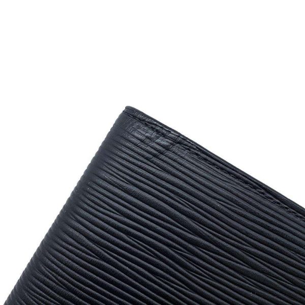 9606722 15 Louis Vuitton Epi Portefeuille Braza Long Wallet Black