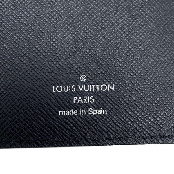 9606722 16 Louis Vuitton Epi Portefeuille Braza Long Wallet Black