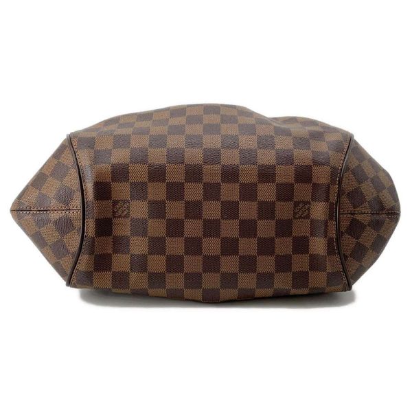 9607606 03 Louis Vuitton Damier Ebene Sistine MM Shoulder Bag Brown