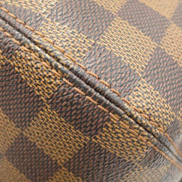 9607606 10 Louis Vuitton Damier Ebene Sistine MM Shoulder Bag Brown