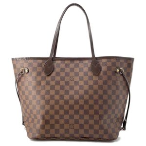 9607644 01 Louis Vuitton Monogram Coated Canvas Handbag Brown