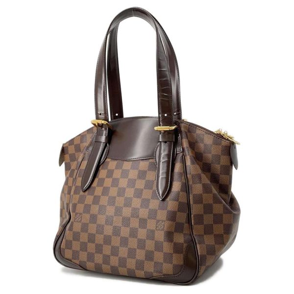 9607699 02 Louis Vuitton Damier Ebene Verona MM Handbag Brown