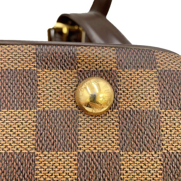 9607699 11 Louis Vuitton Damier Ebene Verona MM Handbag Brown