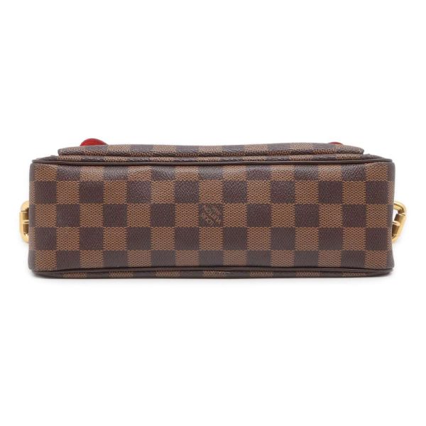 9607743 03 Louis Vuitton Damier Ebene Ravello GM Shoulder Bag Brown