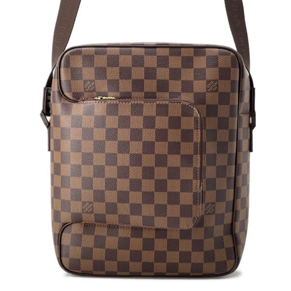 9607798 01 Louis Vuitton Olaf MM Shoulder Bag Damier Ebene