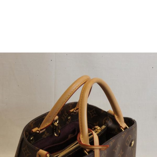 96104 4 Louis Vuitton Montaigne BB Bag Brown