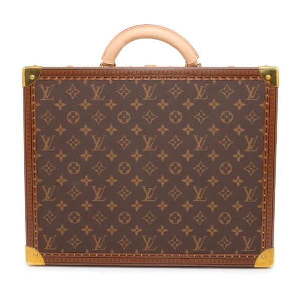 9631397 01 Louis Vuitton Monogram Coteville 40 Trunk Bag Brown