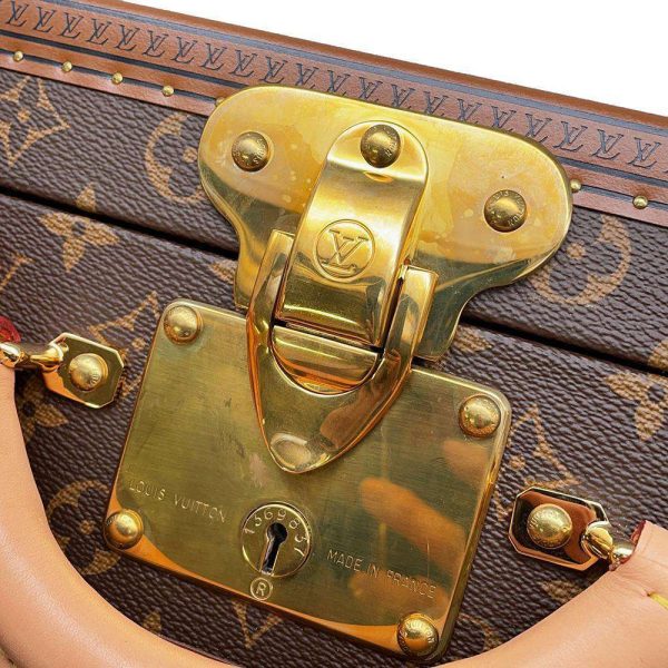 9631397 07 Louis Vuitton Monogram Coteville 40 Trunk Bag Brown