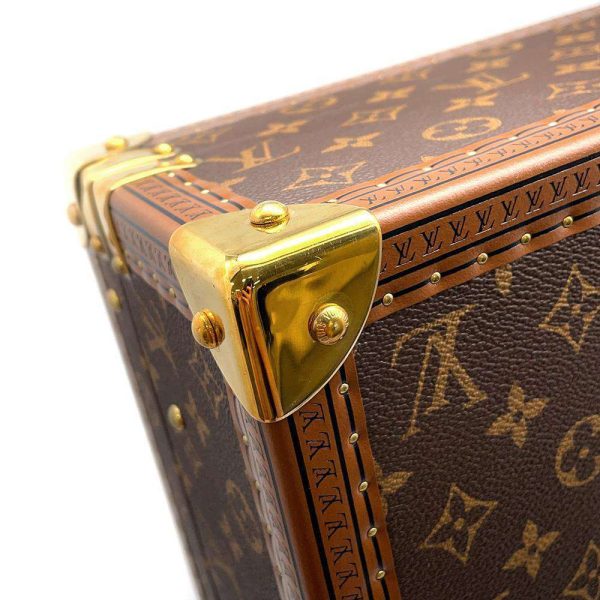 9631397 08 Louis Vuitton Monogram Coteville 40 Trunk Bag Brown