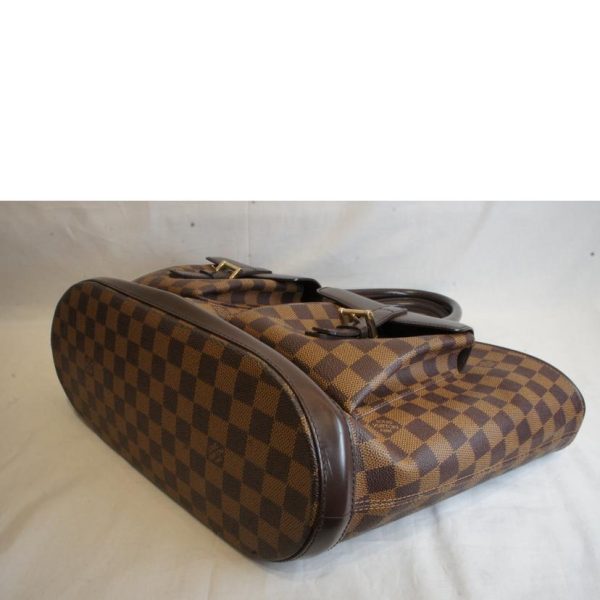 96395 3 Louis Vuitton Manosque GM Damier Bag Brown