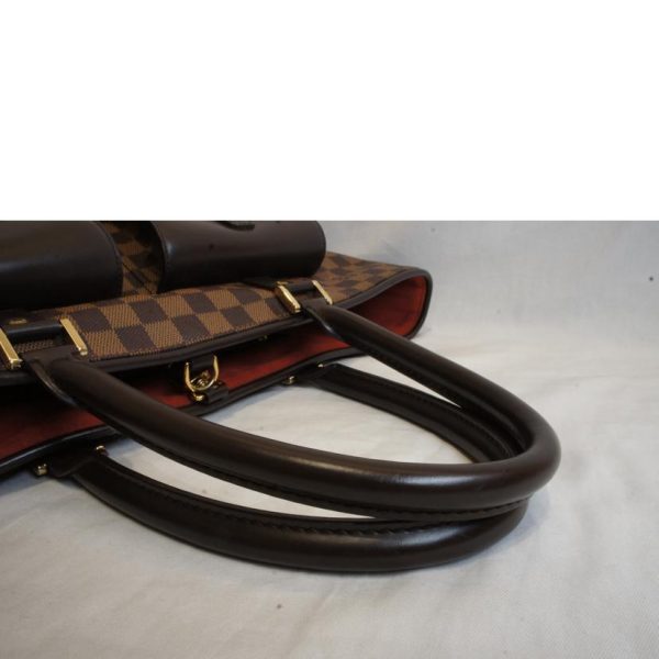 96395 4 Louis Vuitton Manosque GM Damier Bag Brown