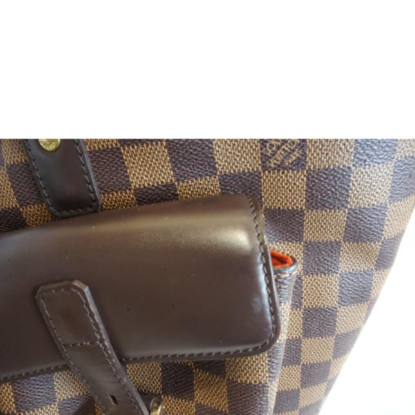 96395 6 Louis Vuitton Manosque GM Damier Bag Brown