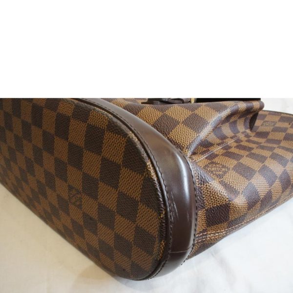 96395 7 Louis Vuitton Manosque GM Damier Bag Brown