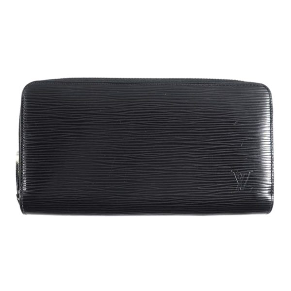 96424 1 Louis Vuitton Zippy Wallet Epi Noir