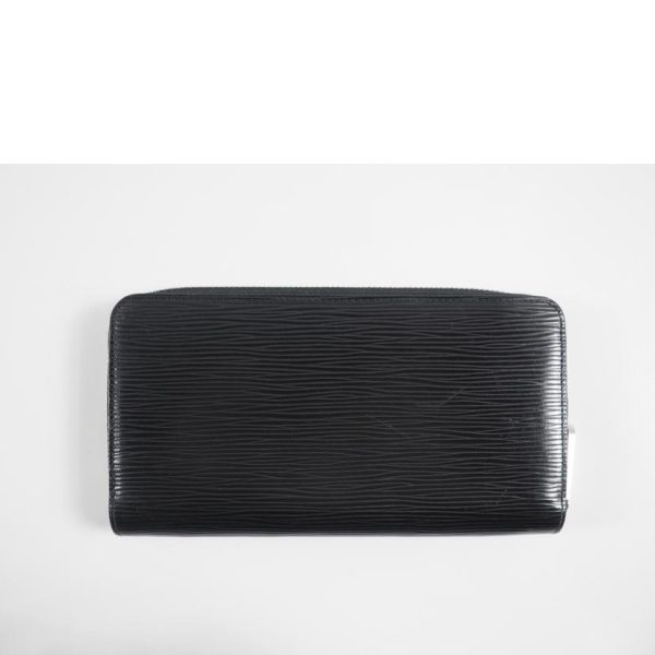 96424 2 Louis Vuitton Zippy Wallet Epi Noir