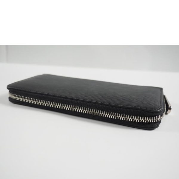 96424 3 Louis Vuitton Zippy Wallet Epi Noir