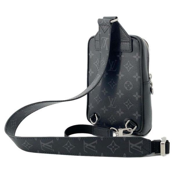 9647756 02 Louis Vuitton Monogram Eclipse Outdoor Sling Bag Black