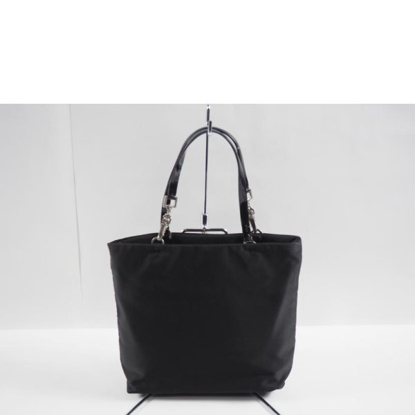 96516 2 PRADA Prada Mini Tote Bag Nylon Black