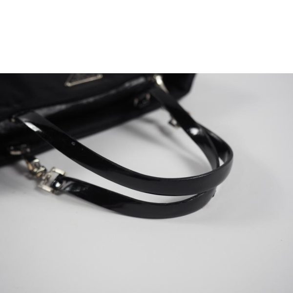 96516 3 PRADA Prada Mini Tote Bag Nylon Black