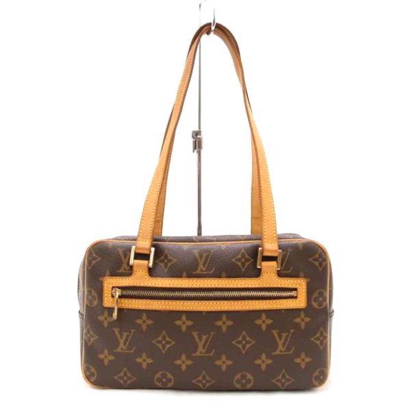 96565 1 Louis Vuitton Citè MM Monogram Bag Brown