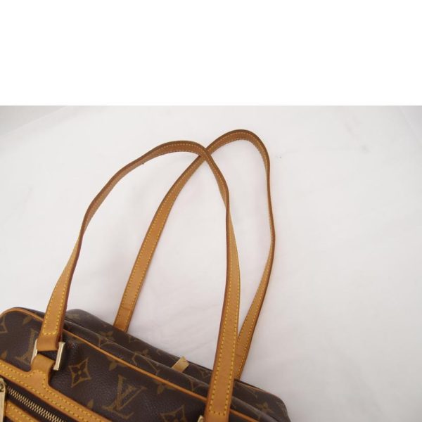 96565 4 Louis Vuitton Citè MM Monogram Bag Brown