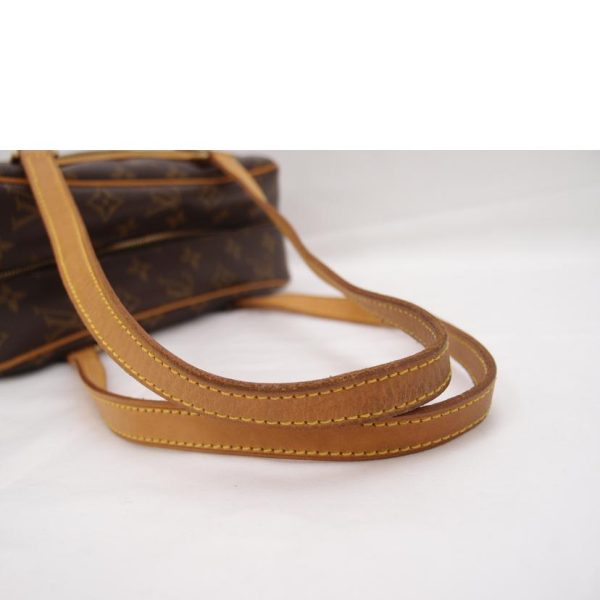 96565 6 Louis Vuitton Citè MM Monogram Bag Brown