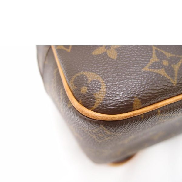 96565 7 Louis Vuitton Citè MM Monogram Bag Brown