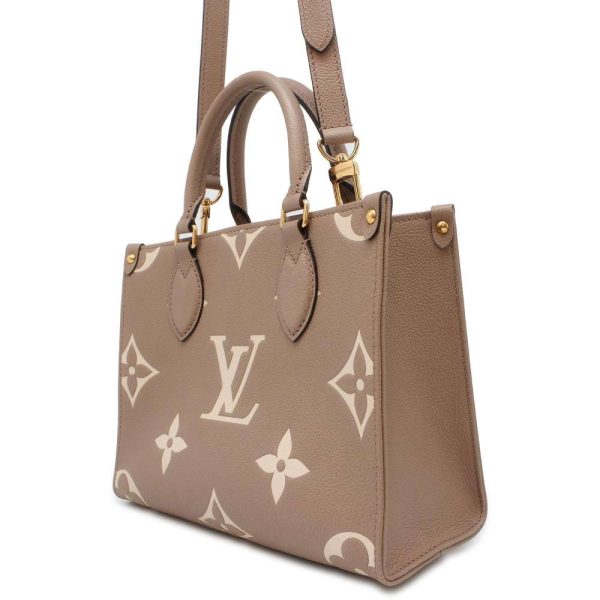 9669642 02 Louis Vuitton On the Go PM Handbag Monogram Bicolor