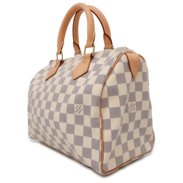 9669994 02 Louis Vuitton Speedy 25 Handbag Damier Azur