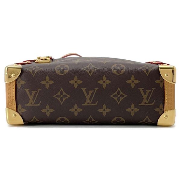 9673571 03 Louis Vuitton Side Trunk MM Shoulder Bag Monogram Brown